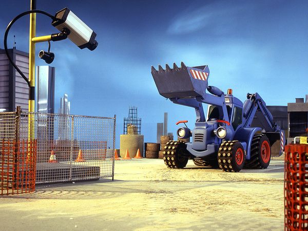 Construction Site - Big Bozer Is Watching