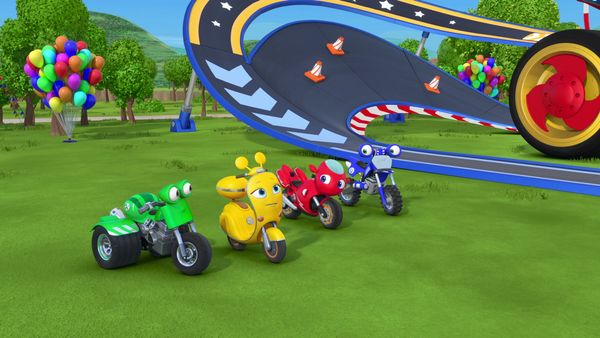Ricky Zoom - The Big Awesome Rescue, Pt 1