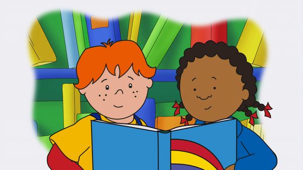Caillou - Caillou Atravessa a Rua // Caillou Faz Arte // Que Bagunça!