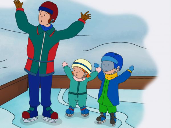 Caillou - O Pé de Framboesa // Vale a Pena Esperar // O Soluço do Caillou