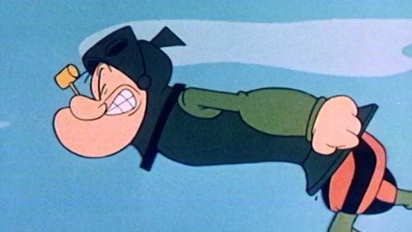 Klassischer Popeye - Kristallkugel-Schlacht / Uran am Schädel / Die Rutschen schießen / Aus dieser Welt