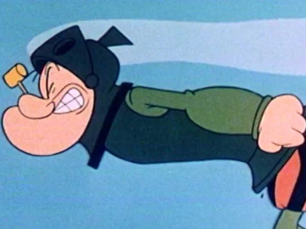 Klassischer Popeye - Kristallkugel-Schlacht / Uran am Schädel / Die Rutschen schießen / Aus dieser Welt