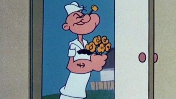 Klassischer Popeye - Leichtathletik Betrug / Ängstliche Katze / Popeyes Trojanisches Pferd / Aladdins Lampe