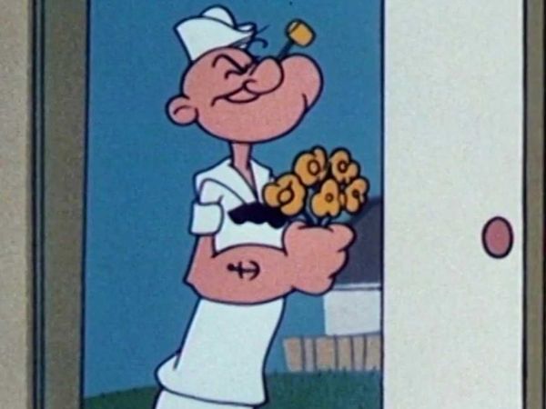 Klassischer Popeye - Leichtathletik Betrug / Ängstliche Katze / Popeyes Trojanisches Pferd / Aladdins Lampe