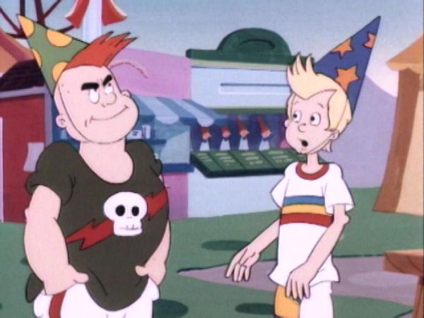 Popeye und Sohn - Junior weigert sich, zu seiner eigenen Geburtstagsfeier zu gehen, wenn Tank eingeladen ist. / Junior schleicht sich auf Redbeards Schiff.