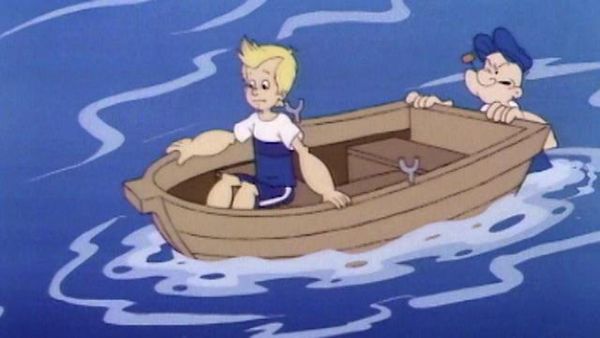 Popeye und Sohn - Bluto und Tank tun alles, um die Picknickspiele zu gewinnen. / Die Kinder suchen nach Piratenschatz.