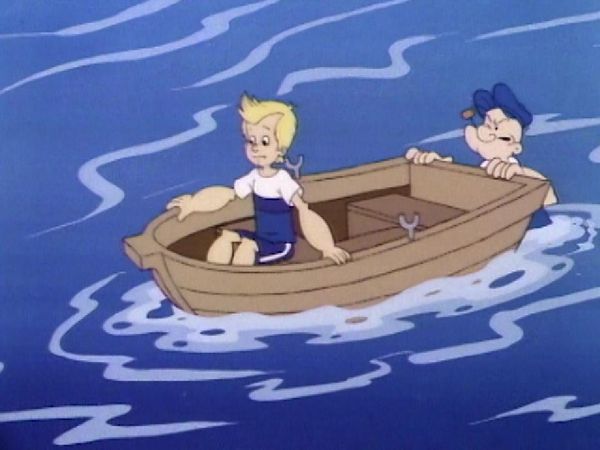 Popeye und Sohn - Bluto und Tank tun alles, um die Picknickspiele zu gewinnen. / Die Kinder suchen nach Piratenschatz.