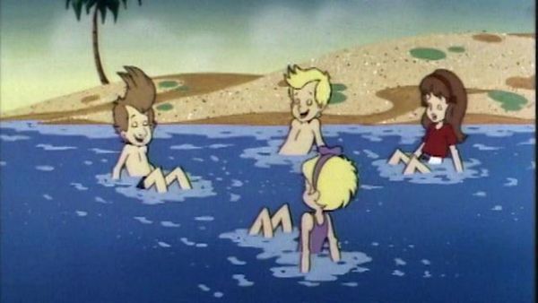 Popeye und Sohn - Bluto und Tank fangen ein seltenes Seeungeheuer. / Poopdeck Pappy erzählt Juniors Klasse von der Popeye-Familiengeschichte.