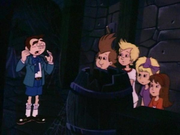 Popeye und Sohn - Eine Familie von Monstern zieht nach Sweethaven. / Junior und ein junger Prinz tauschen für einen Tag die Plätze.