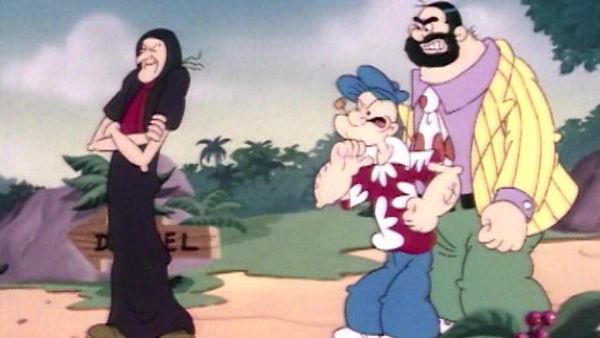 Popeye und Sohn - Olive nimmt sich einen Tag frei von der Hausarbeit. / Popeye und Bluto treten gegeneinander an, um zu beweisen, wer der stärkste Mann der Welt ist.