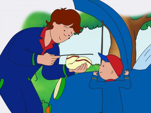Caillou - Troca de Brinquedos // Os Carros de Corrida // Rodas De Corrida