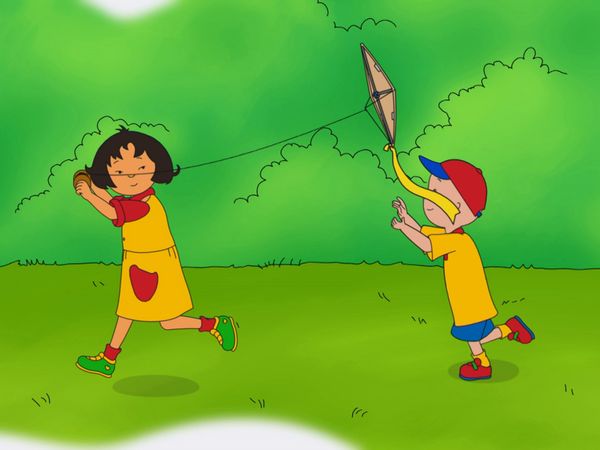 Caillou - A Pipa da Sarah // O Jogo Novo do Caillou // O Lembrete