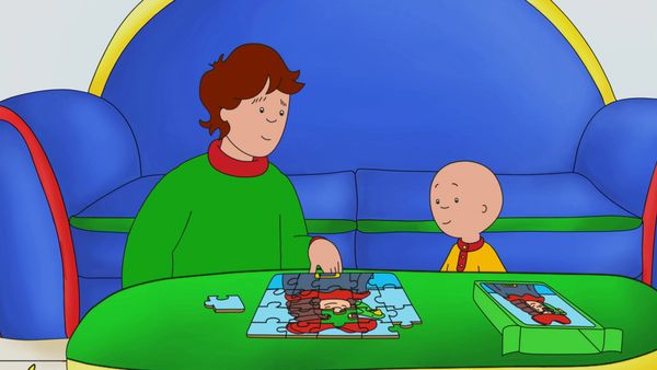 Caillou - O Quebra-cabeças do Papai // Quer Brincar Comigo // Mas que Azar!