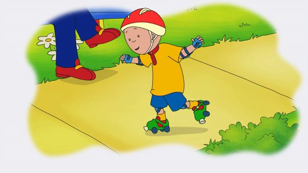 Caillou - Como Patinar // Diga alface! // Caillou Tenta Assobiar
