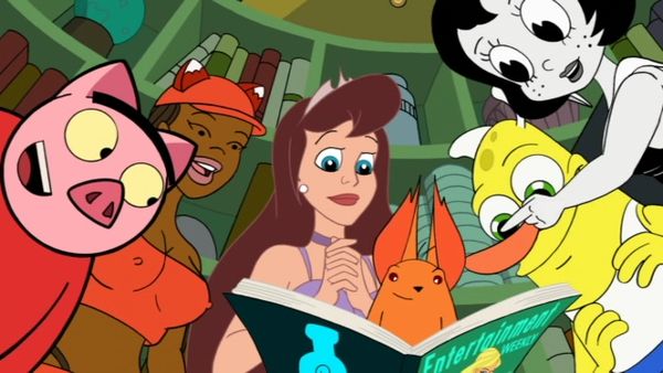 Drawn Together - Xandir and Tim, Sitting In a Tree...