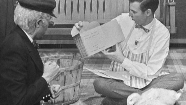 Mister Rogers' Neighborhood - Ducks on Mister Rogers' Porch!