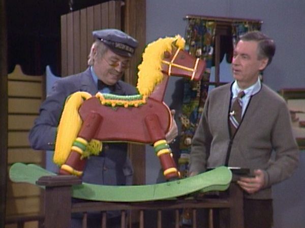 Mister Rogers' Neighborhood - How Wooden Rocking Horses Are Made