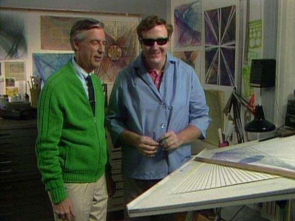 Mister Rogers' Neighborhood - Drawing a Picture with Closed Eyes
