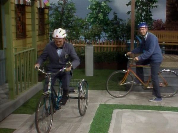 Mister Rogers' Neighborhood - Riding Bikes