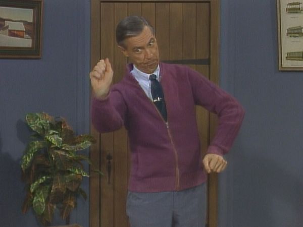 Mister Rogers' Neighborhood - Mister Rogers Has a Bandage