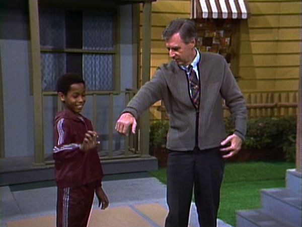 Mister Rogers' Neighborhood - Mister Rogers Leans to Break Dance