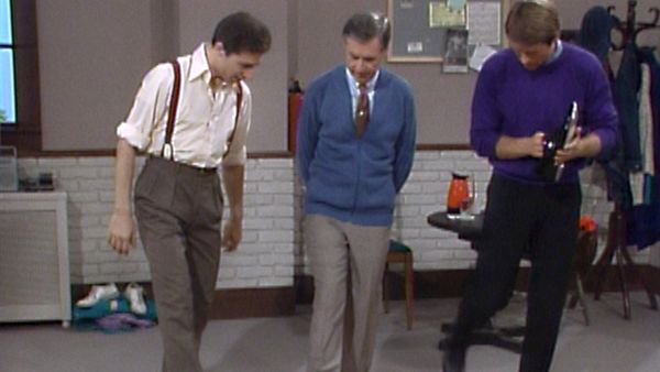 Mister Rogers' Neighborhood - Mister Rogers Watches Sam Weber Dance