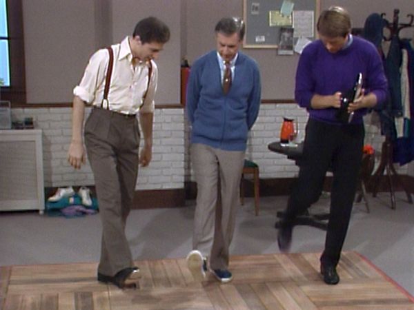 Mister Rogers' Neighborhood - Mister Rogers Watches Sam Weber Dance