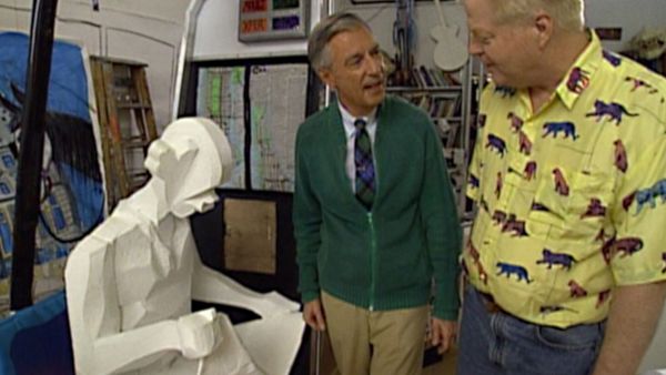Mister Rogers' Neighborhood - Visit with Artist Red Grooms