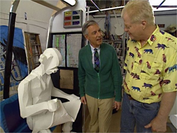 Mister Rogers' Neighborhood - Visit with Artist Red Grooms