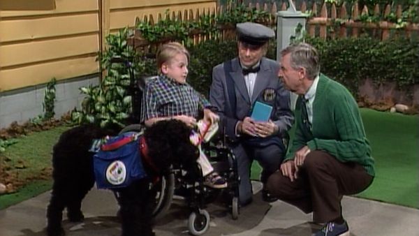 Mister Rogers' Neighborhood - A Boy and His Service Dog