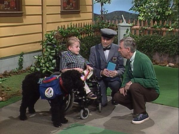 Mister Rogers' Neighborhood - A Boy and His Service Dog