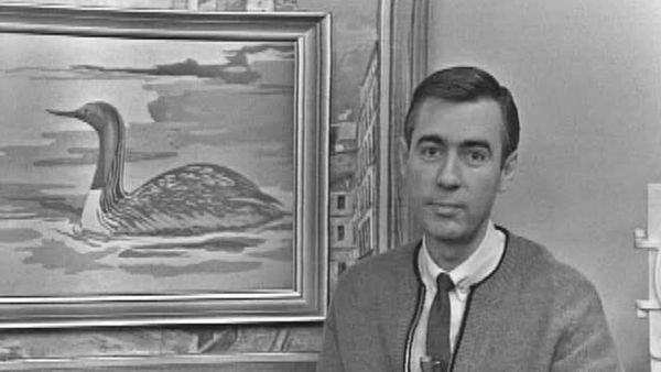 Mister Rogers' Neighborhood - Mister Rogers Uses Binoculars