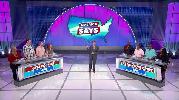 America Says - Gym Couples vs. Lighting Crew
