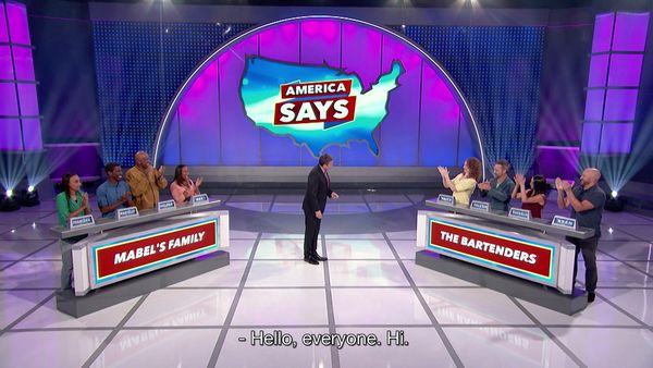 America Says - Mabel's Family vs. Bartenders