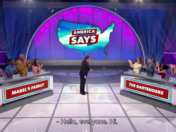 America Says - Mabel's Family vs. Bartenders