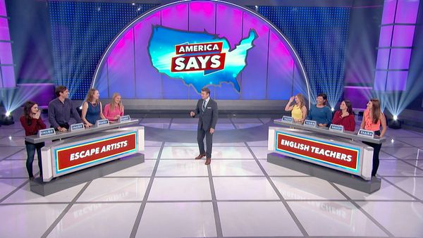America Says - Escape Artists vs. English Teachers