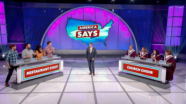 America Says - Restaurant Staff vs. Church Choir