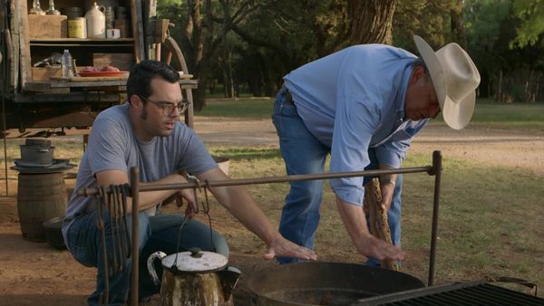 BBQ With Franklin - Direct Heat & Mesquite
