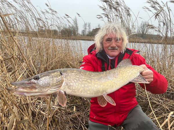 Fang mal was - Hechte auf Köderfisch am Fluss