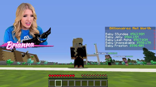BriannaPlayz - How to Tame a Pet Moobloom in Minecraft! / So I Took Baby Preston to Billionaire School