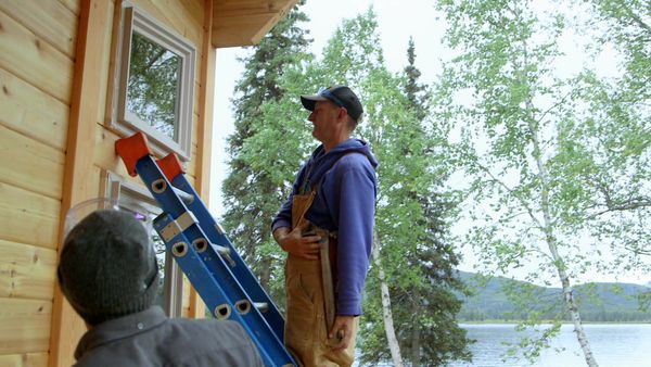 Building Alaska - Rain gear is going on