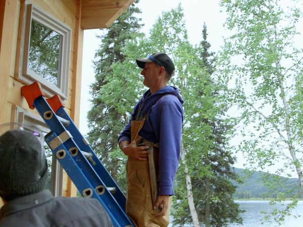 Building Alaska - Rain gear is going on
