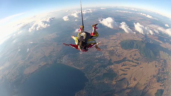 Origins - Skydiving, mountaineering, and running