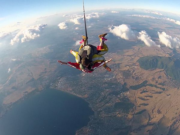 Origins - Skydiving, mountaineering, and running