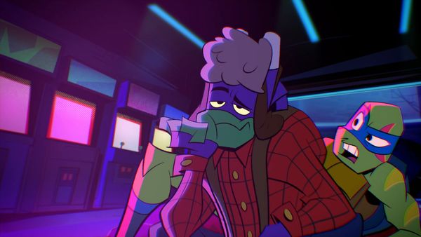 O Despertar das Tartarugas Ninja - Biblioteca Mística / O Jogo do Roxo