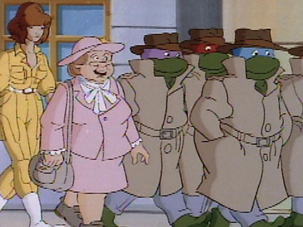 Teenage Mutant Ninja Turtles (1987) - Die Supertante