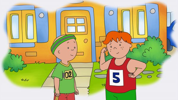 Caillou - O Ajudante Trapalhão // A Corrida // A Menina Nova