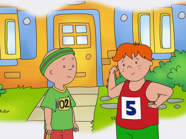 Caillou - O Ajudante Trapalhão // A Corrida // A Menina Nova
