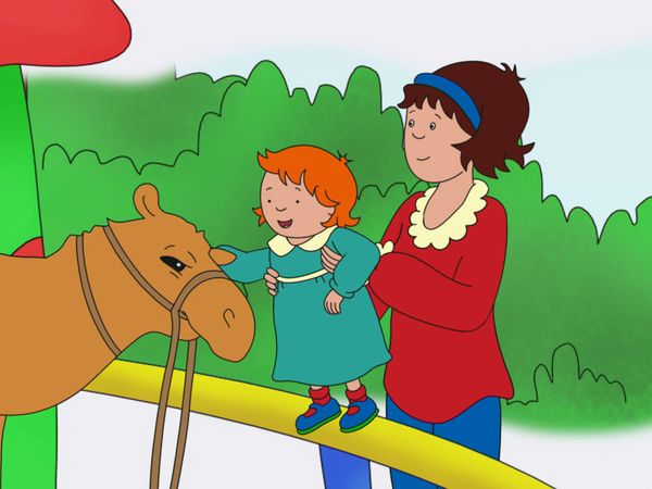 Caillou - O Passeio de Camelo // Diversão na Medida Exata // O Disco Voador do Caillou