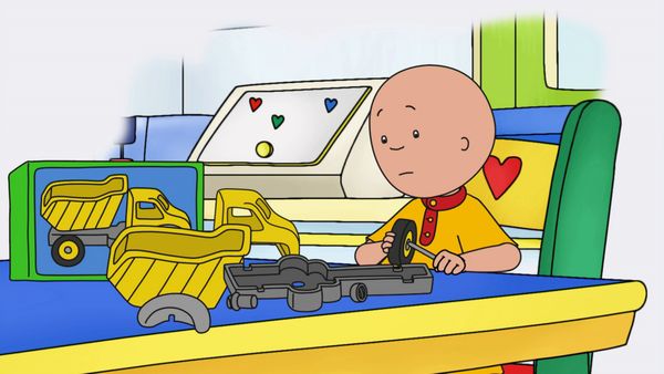 Caillou - A Gatinha Desaparecida // O Casaco Preferido do Caillou // A Escavação